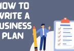 how to write a business plan